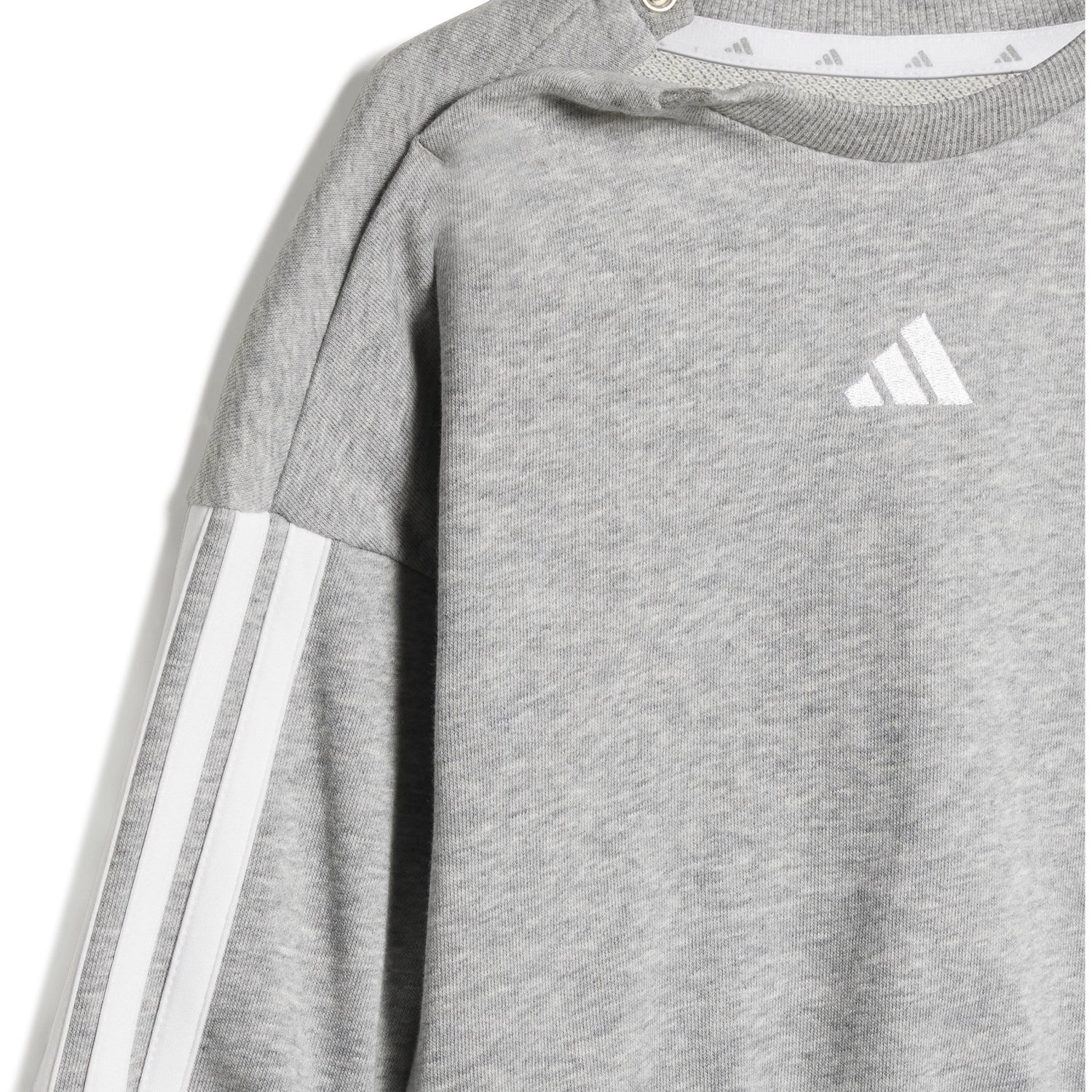 adidas Originals Medium Grey Heather/White I 3S Ft Jog 240 Sweat Set - Image 3