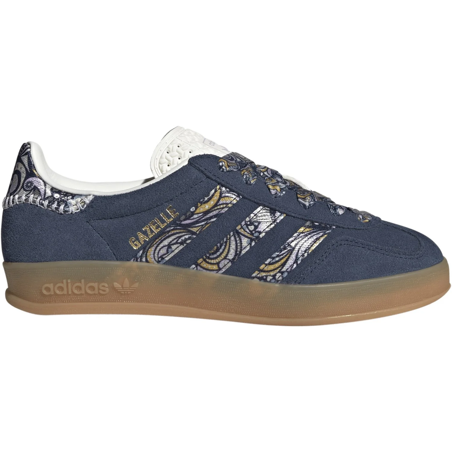 adidas Originals Night Indigo Orchid Fusion Gum 2 Gazelle Indoor J Sneakers