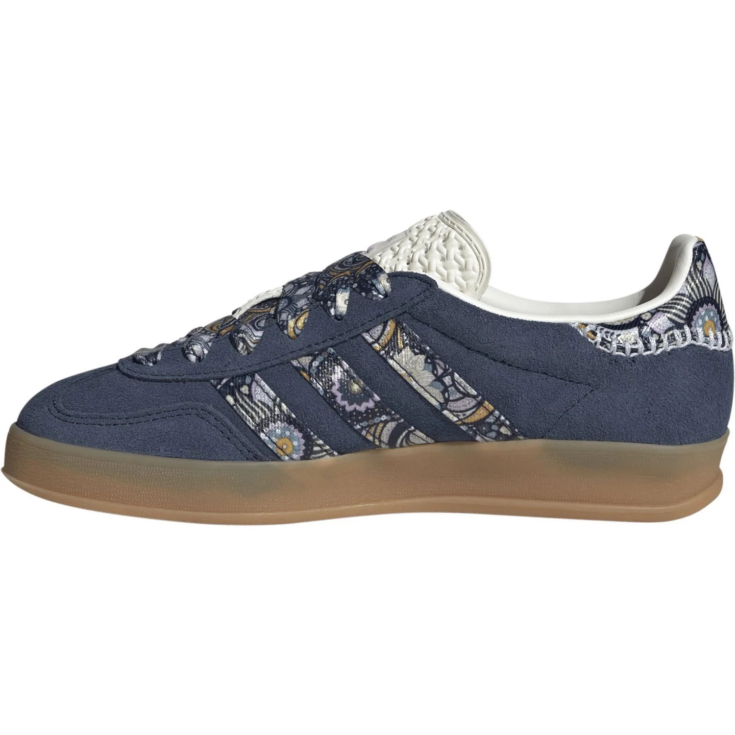 adidas Originals Night Indigo Orchid Fusion Gum 2 Gazelle Indoor J Sneakers - Image 6