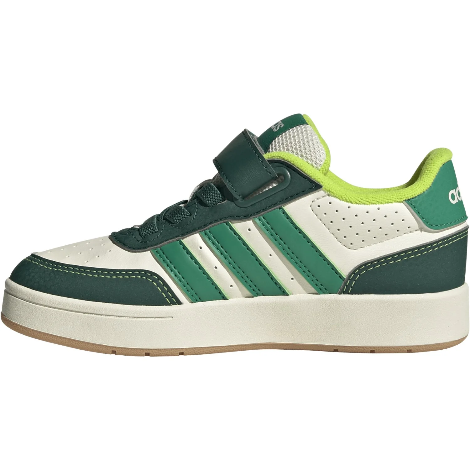adidas Originals Off White/Collegiate Green/Court Green Breakbase C Sneakers - Image 8
