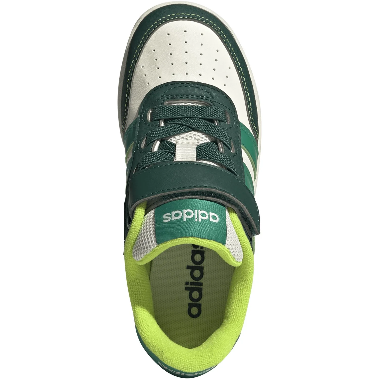 adidas Originals Off White/Collegiate Green/Court Green Breakbase C Sneakers - Image 9