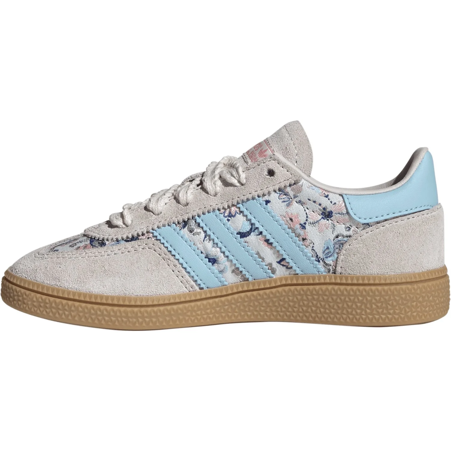 adidas Originals Off White/Icey Blue/Gum 3 Handball Spezial C Sneakers - Image 9
