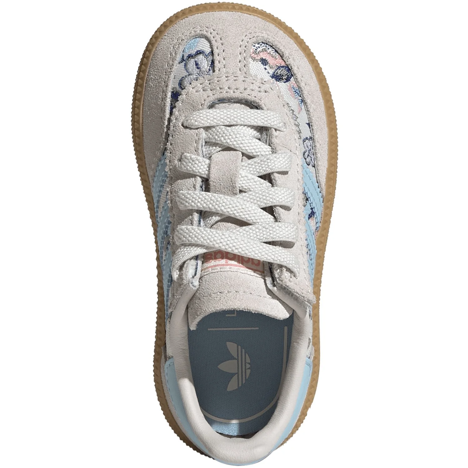 adidas Originals Off White/Icey Blue/Gum 3 Handball Spezial Cf El I Sneakers - Image 10