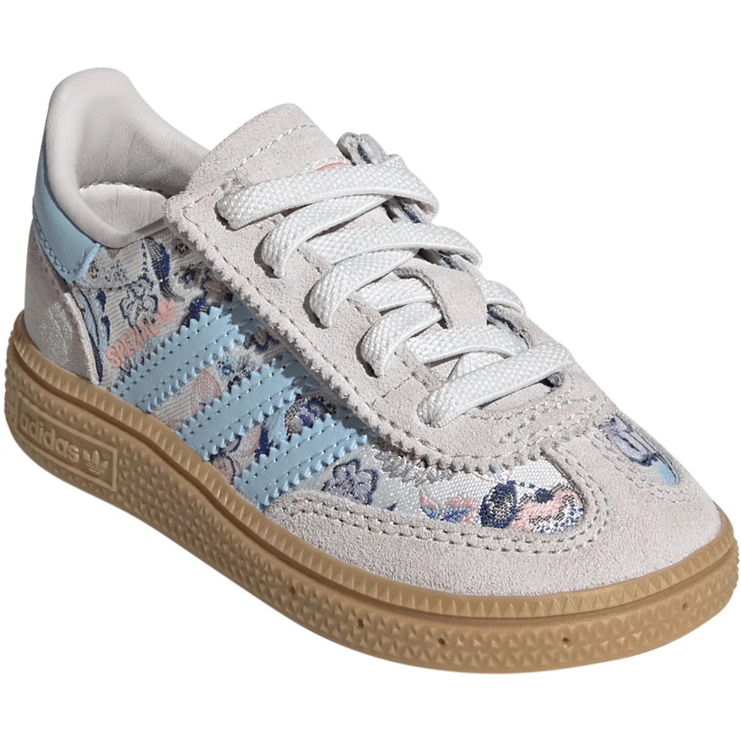 adidas Originals Off White/Icey Blue/Gum 3 Handball Spezial Cf El I Sneakers - Image 2