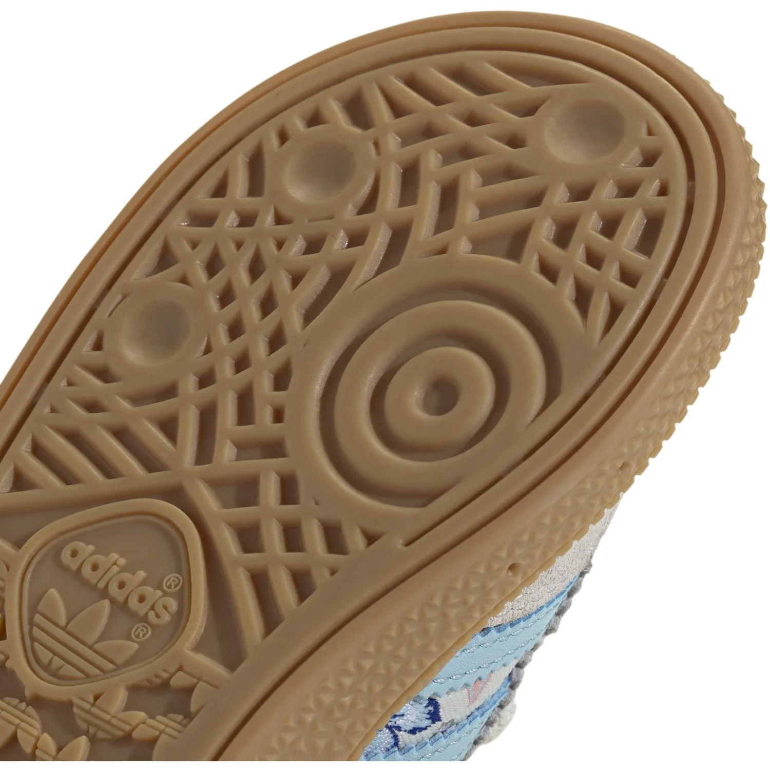 adidas Originals Off White/Icey Blue/Gum 3 Handball Spezial Cf El I Sneakers - Image 4