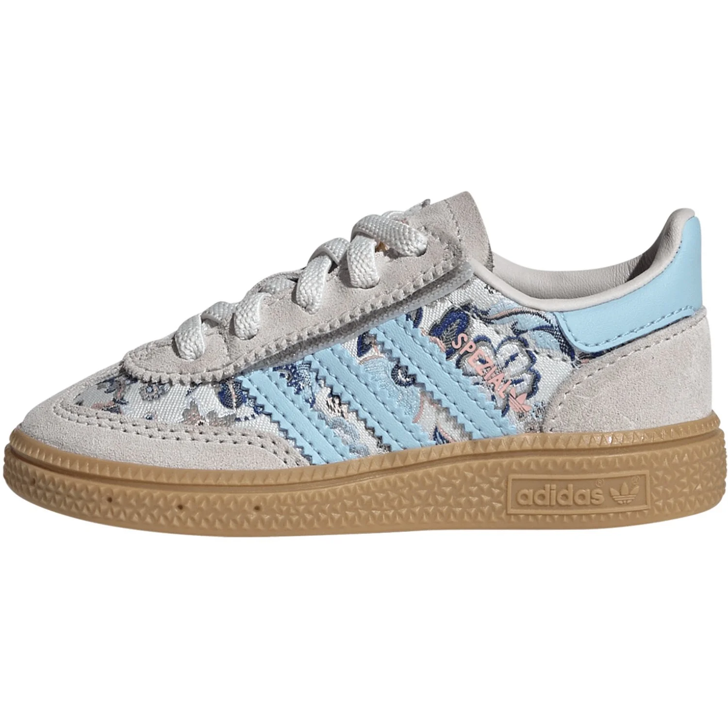 adidas Originals Off White/Icey Blue/Gum 3 Handball Spezial Cf El I Sneakers - Image 7