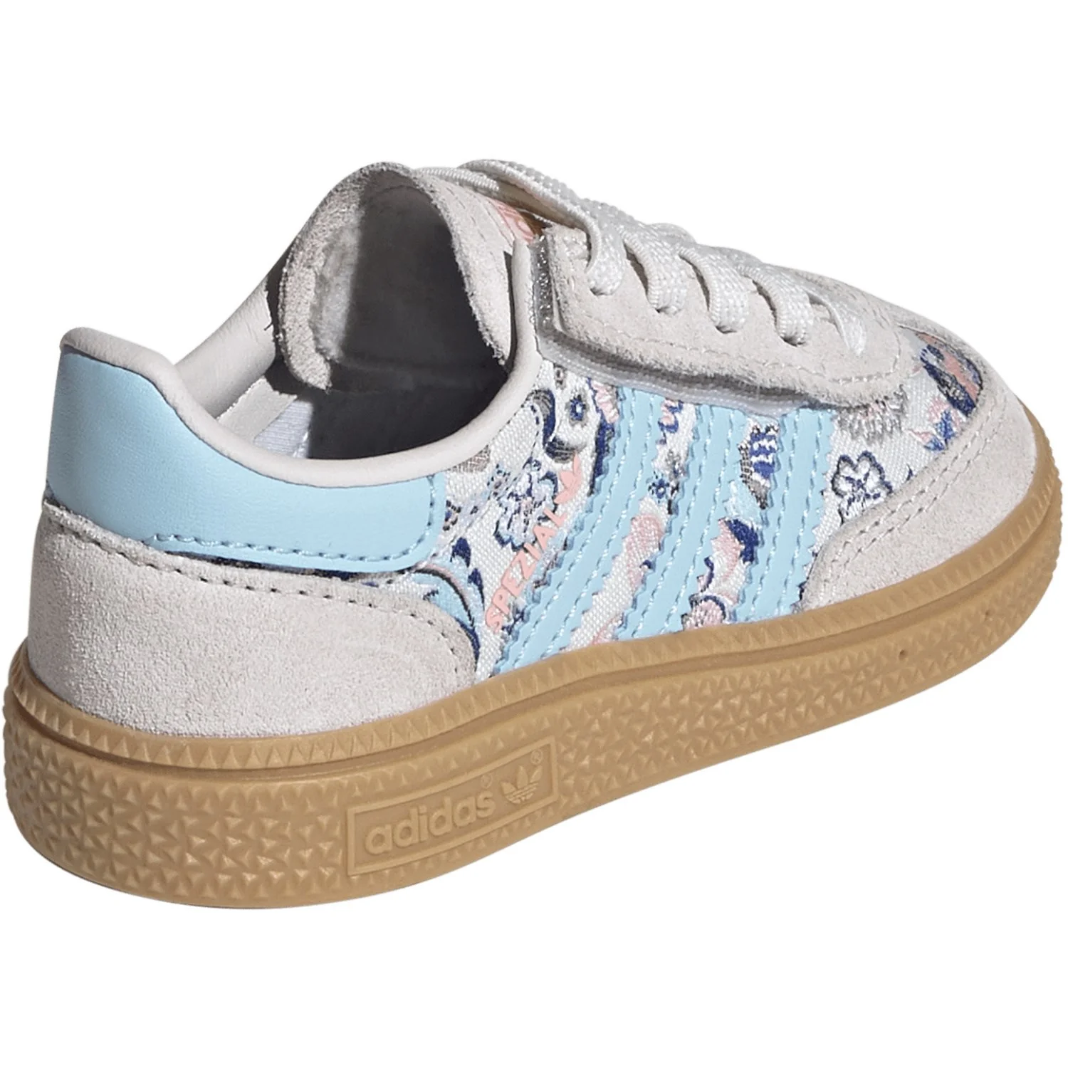 adidas Originals Off White/Icey Blue/Gum 3 Handball Spezial Cf El I Sneakers - Image 8