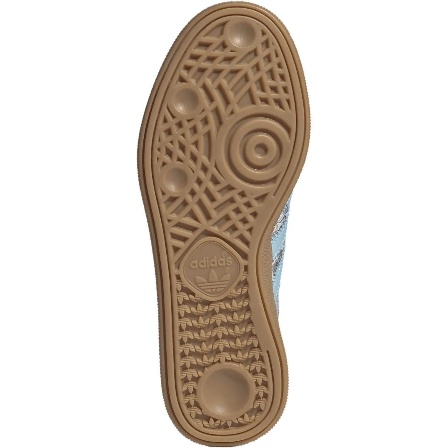 adidas Originals Off White/Icey Blue/Gum 3 Handball Spezial J Sneakers - Image 11