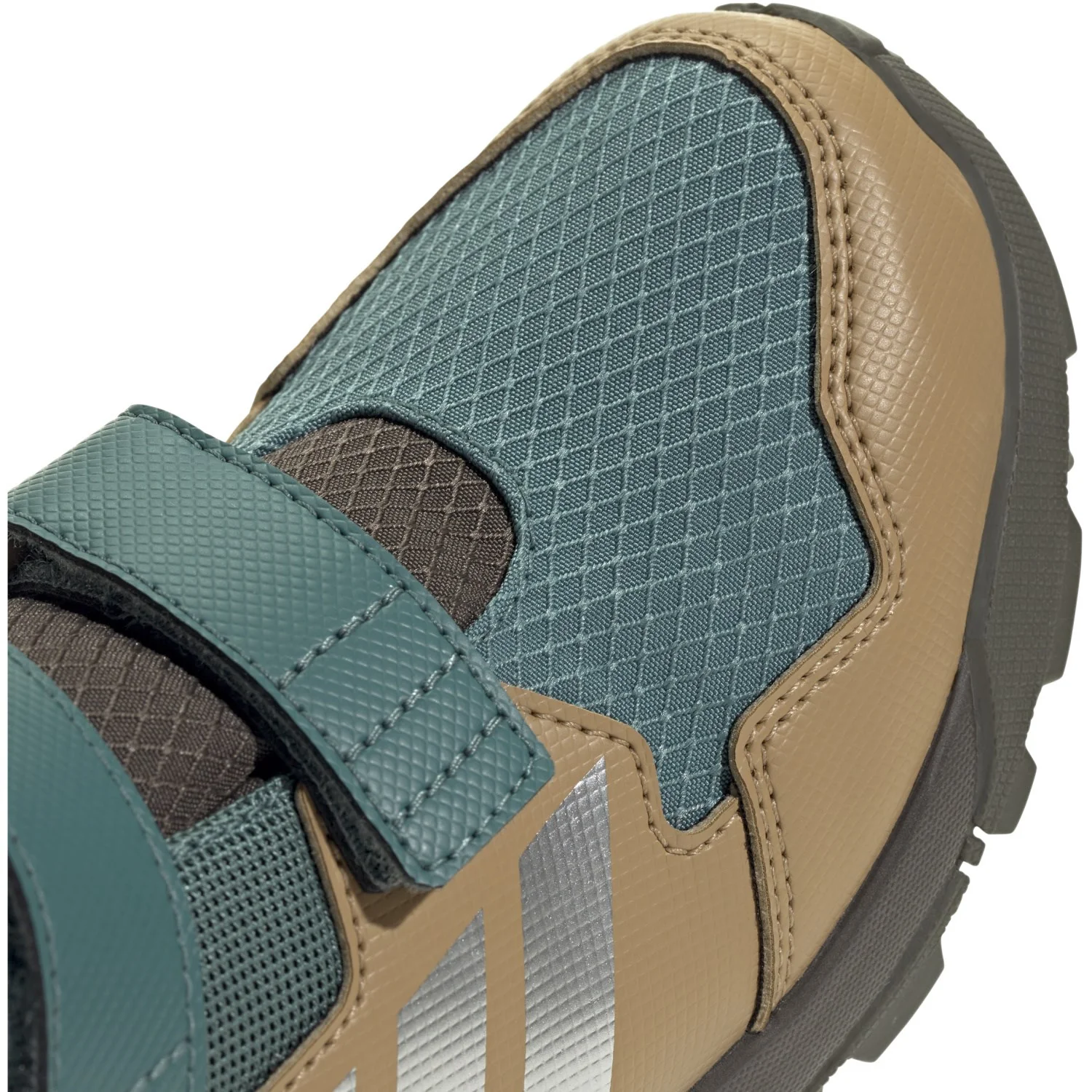 adidas Originals Preloved Teal/Matte Silver/Cardboard Terrex Skychaser Mid Gtx Cf K Shoe - Image 3