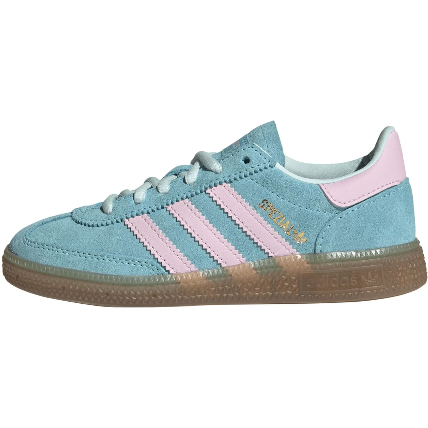 adidas Originals Pulse Aqua/Clear Pink/Gum5 Handball Spezial C Sneakers - Image 6