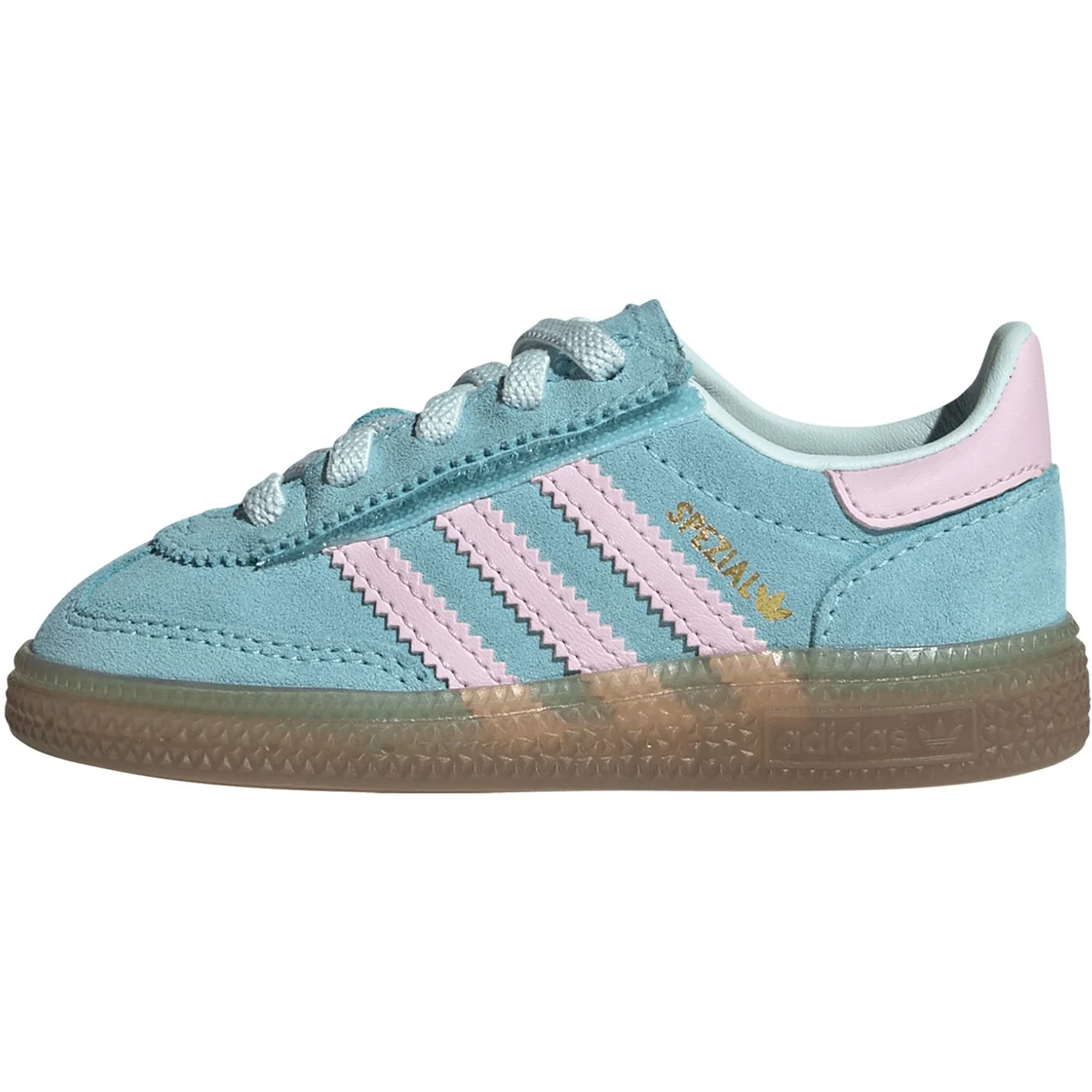 adidas Originals Pulse Aqua/Clear Pink/Gum5 Handball Spezial Cf El I Sneakers - Image 7