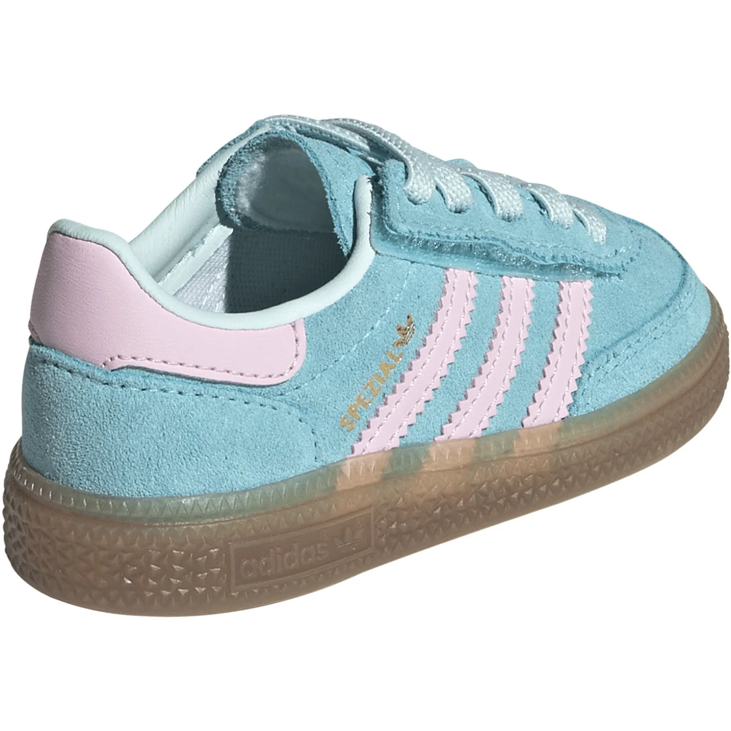 adidas Originals Pulse Aqua/Clear Pink/Gum5 Handball Spezial Cf El I Sneakers - Image 8