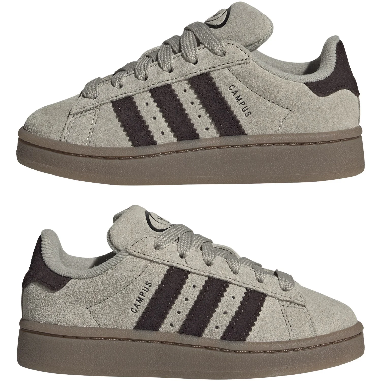 adidas Originals Sesame Aurora Coffee Gum5 Campus 00S C Sneakers - Image 5