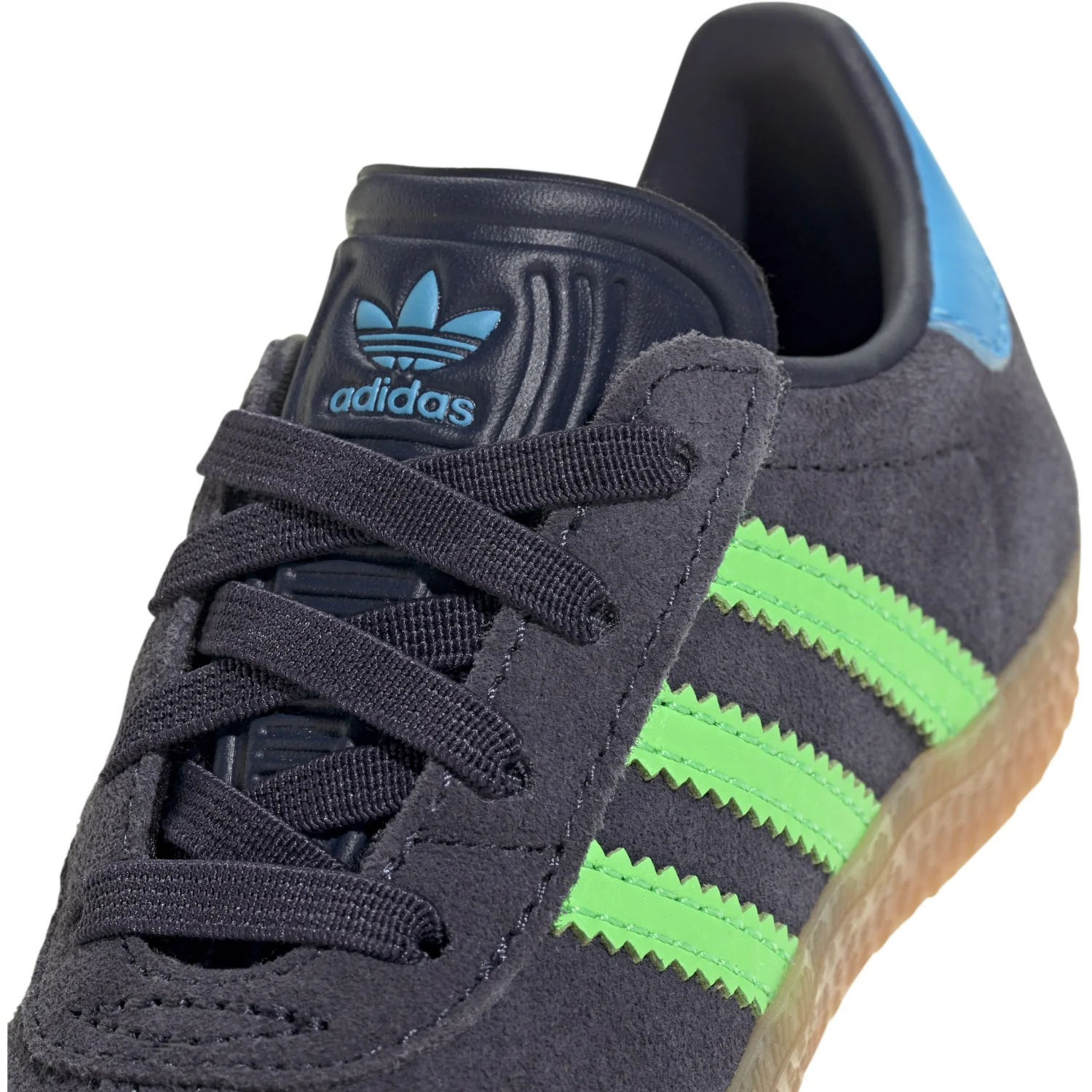 adidas Originals Shadow Navy/Screaming Green/Lucid Aquamarine Gazelle Cf El I Sneakers - Image 3