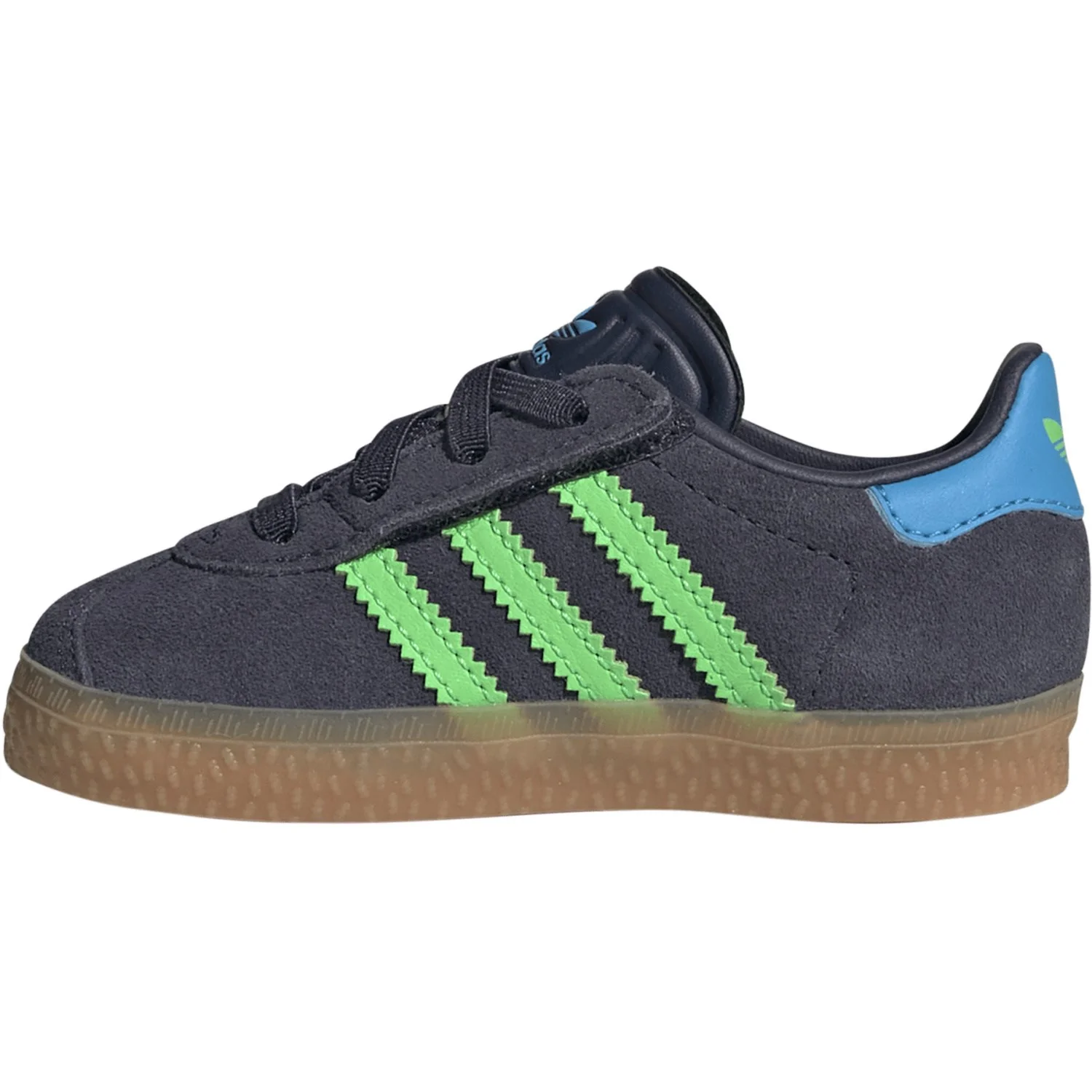 adidas Originals Shadow Navy/Screaming Green/Lucid Aquamarine Gazelle Cf El I Sneakers - Image 8