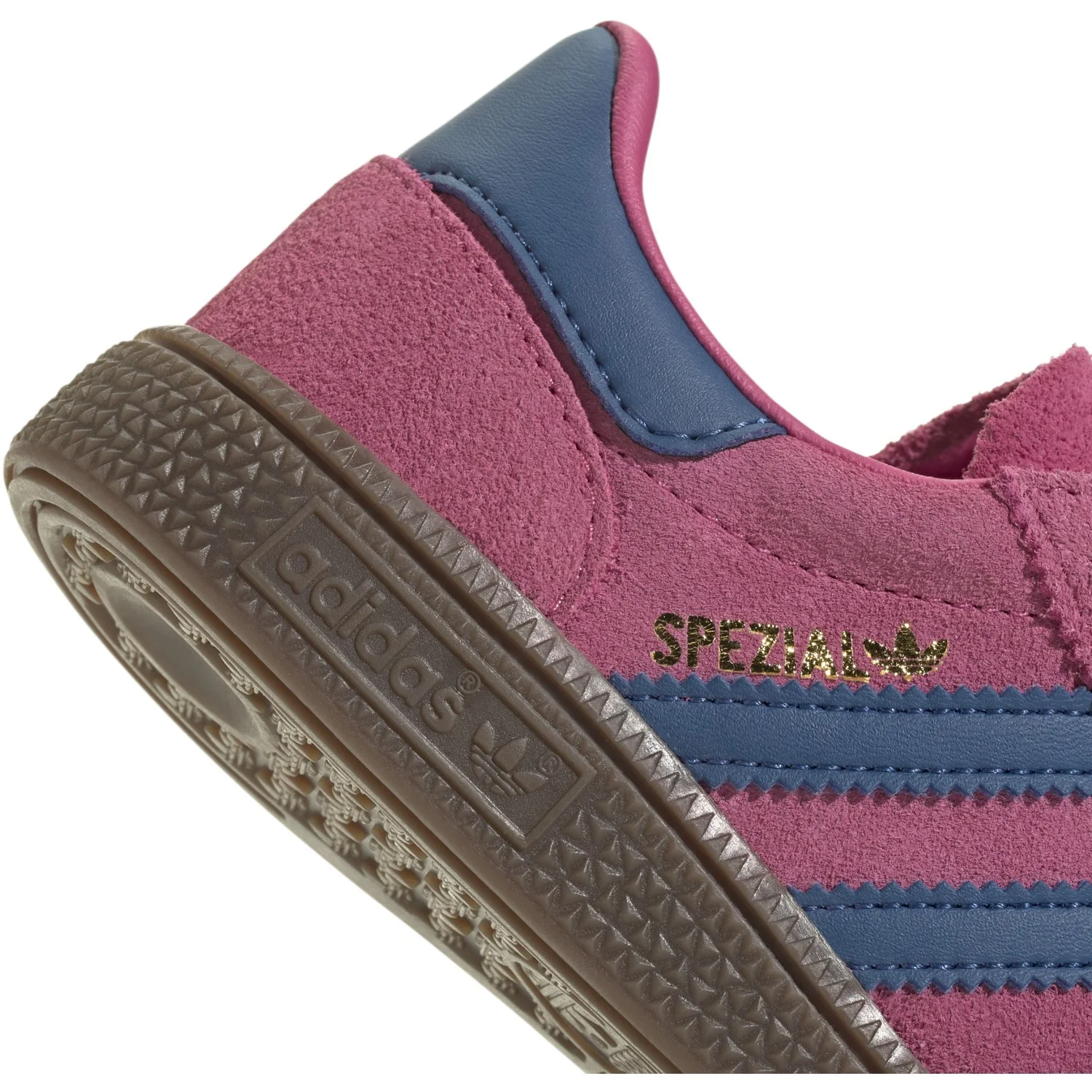 adidas Originals Shock Pink/Dark Marine/Gum5 Handball Spezial C Sneakers - Image 4