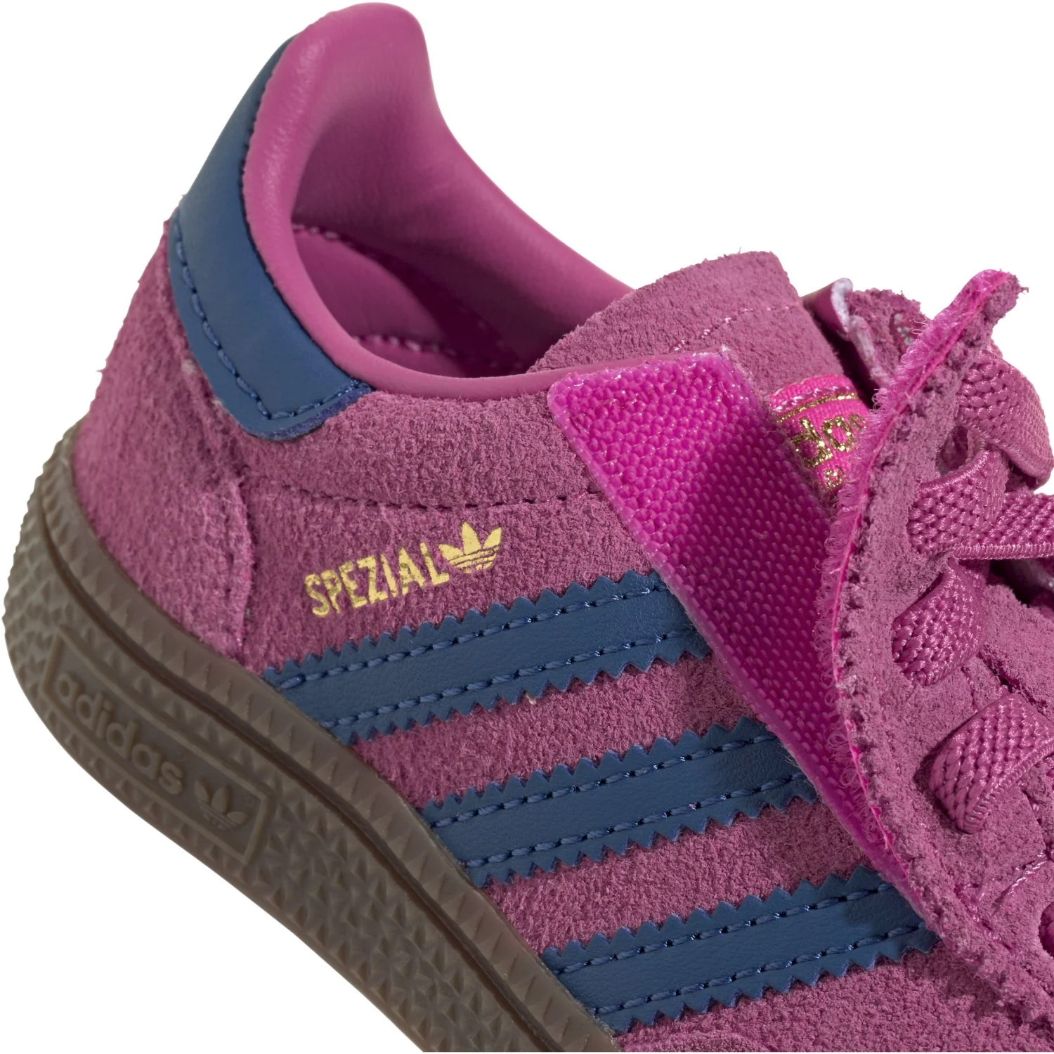 adidas Originals Shock Pink/Dark Marine/Gum5 Handball Spezial Cf El I Sneakers - Image 5