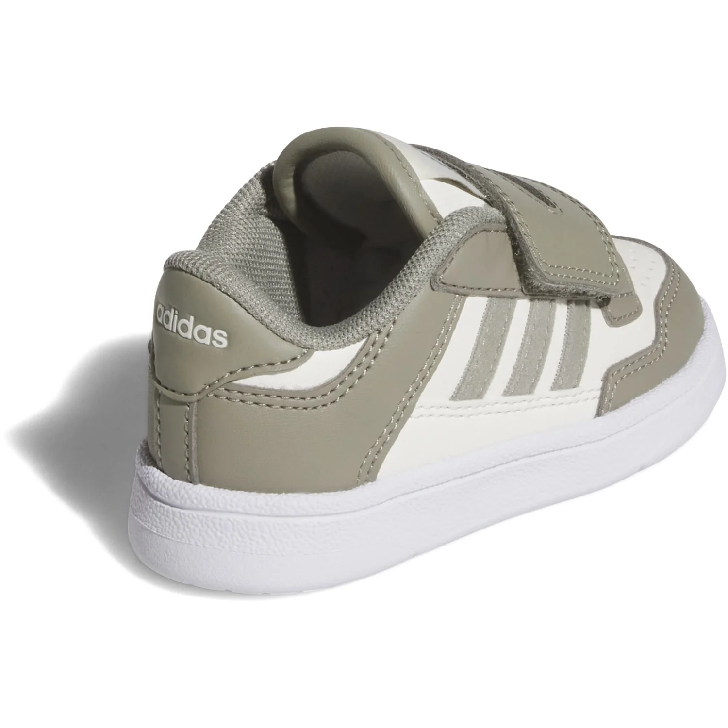 adidas Originals Silver Pebble/Cloud White/Ftwr White Rapid Court Cf I Sneakers - Image 7