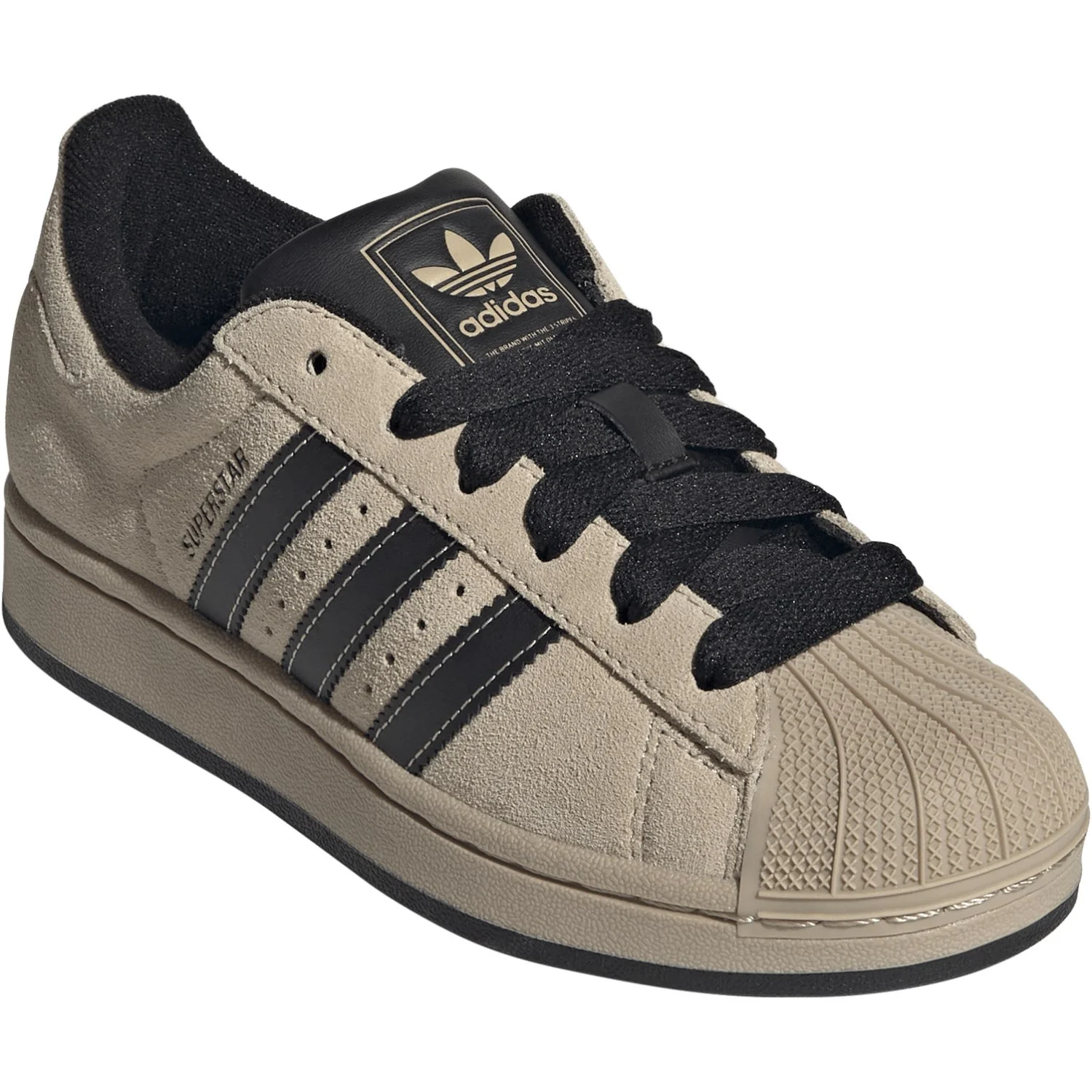 adidas Originals Stone Khaki/Core Black/Stone Khaki Superstar Ii J Sneakers - Image 2