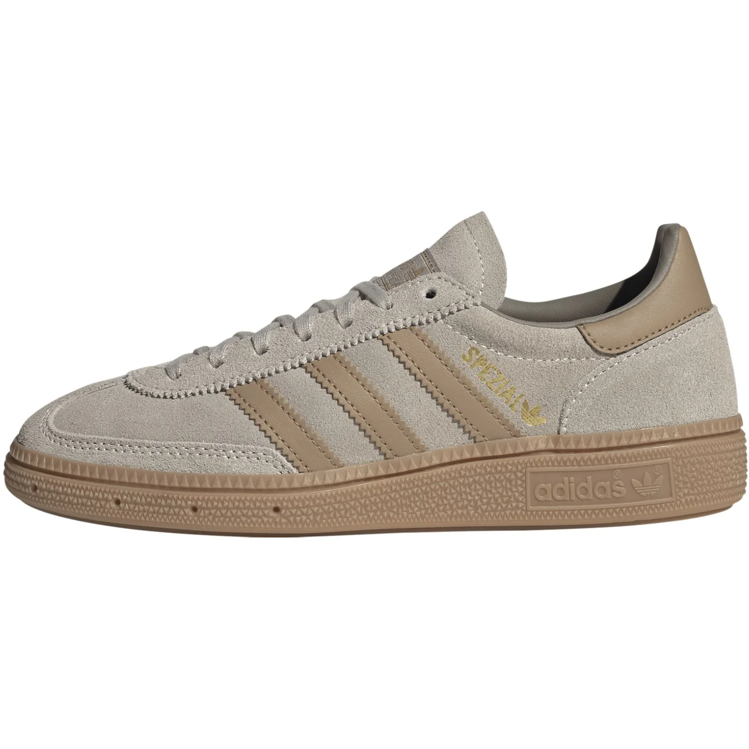adidas Originals Wonder Beige/Cardboard/Gum4 Handball Spezial J Sneakers - Image 6