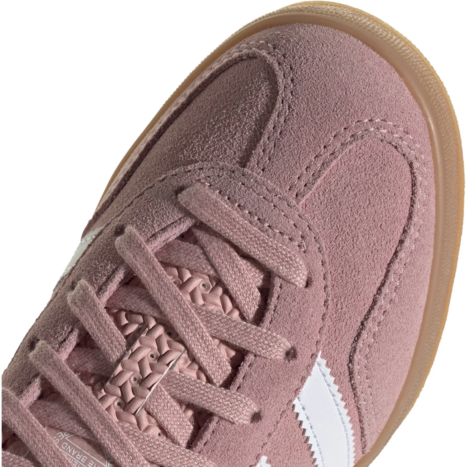 adidas Originals Wonder Mauve/Ftwr White/Core Black Gazelle Indoor J Sneakers - Image 3