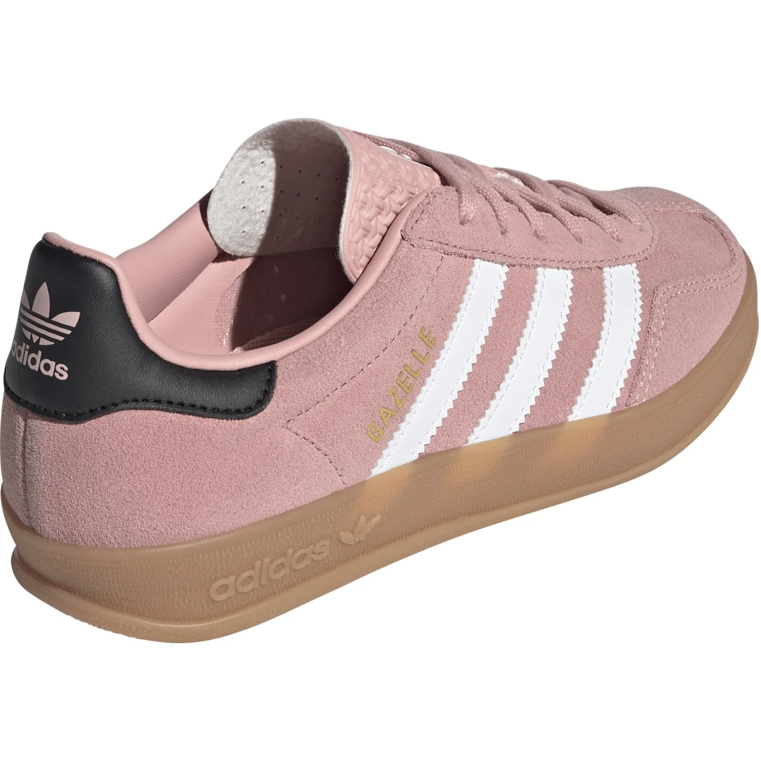 adidas Originals Wonder Mauve/Ftwr White/Core Black Gazelle Indoor J Sneakers - Image 8