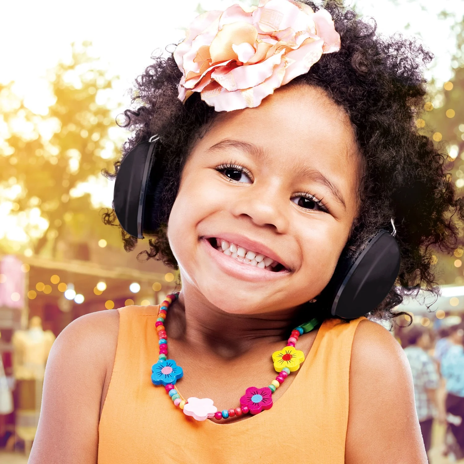 Alecto Black Earmuffs For Children - Image 10