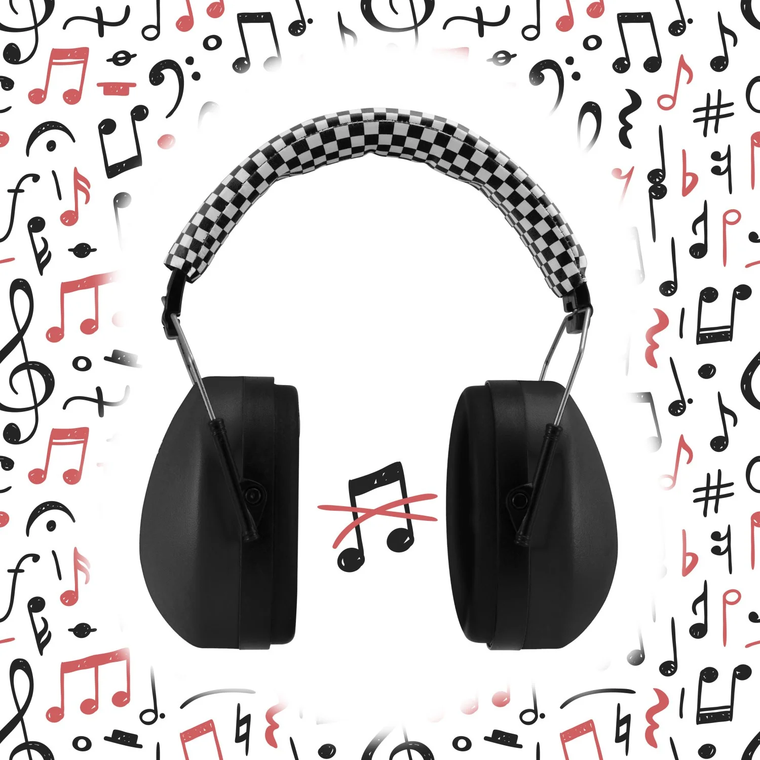 Alecto Black Earmuffs For Children - Image 5
