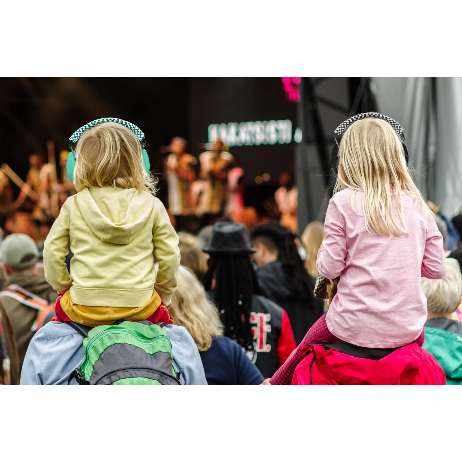 Alecto Black Earmuffs For Children - Image 9