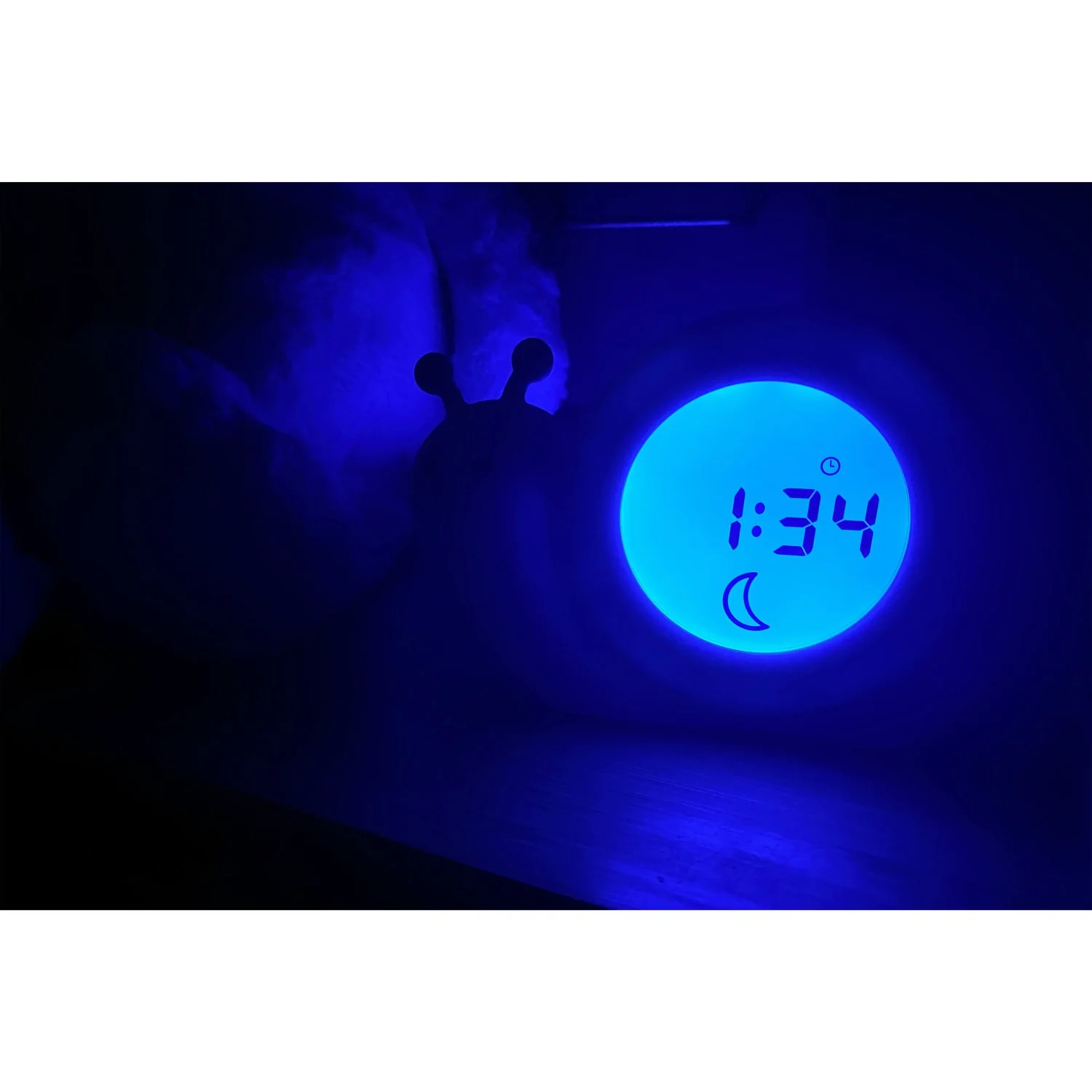 Alecto Green Sleep Trainer Night Light And Alarm Clock - Image 6