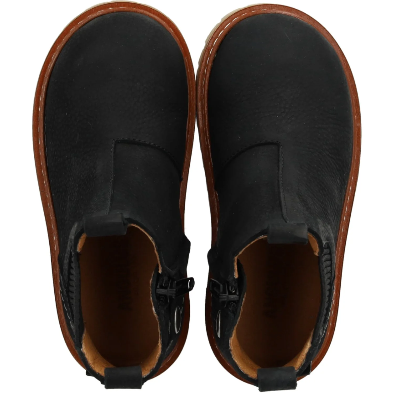Angulus Black/Black Chunky Chelsea Boot - Image 4