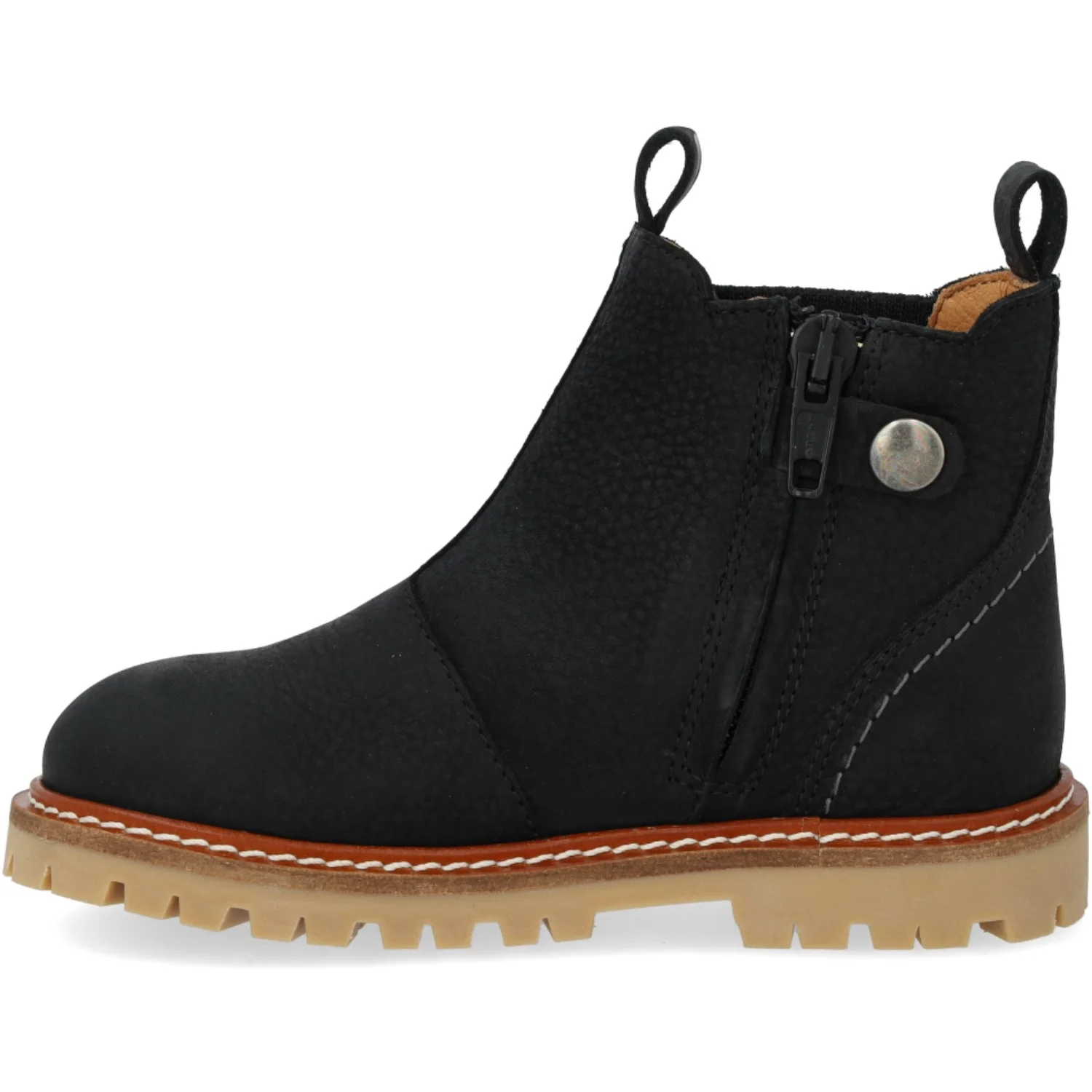 Angulus Black/Black Chunky Chelsea Boot - Image 6