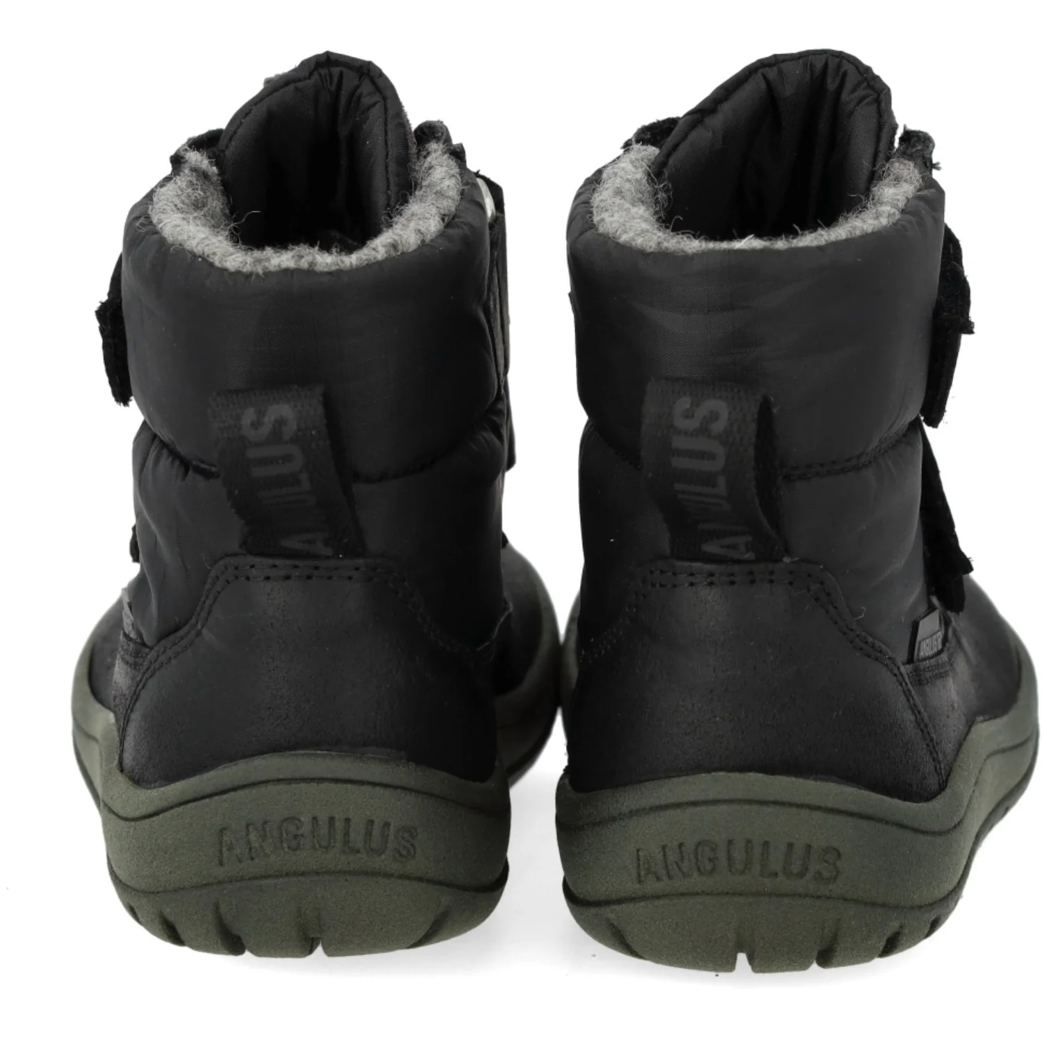 Angulus Black/Dark Grey TEX Boot in Nylon with Durable Leather Details - Image 5