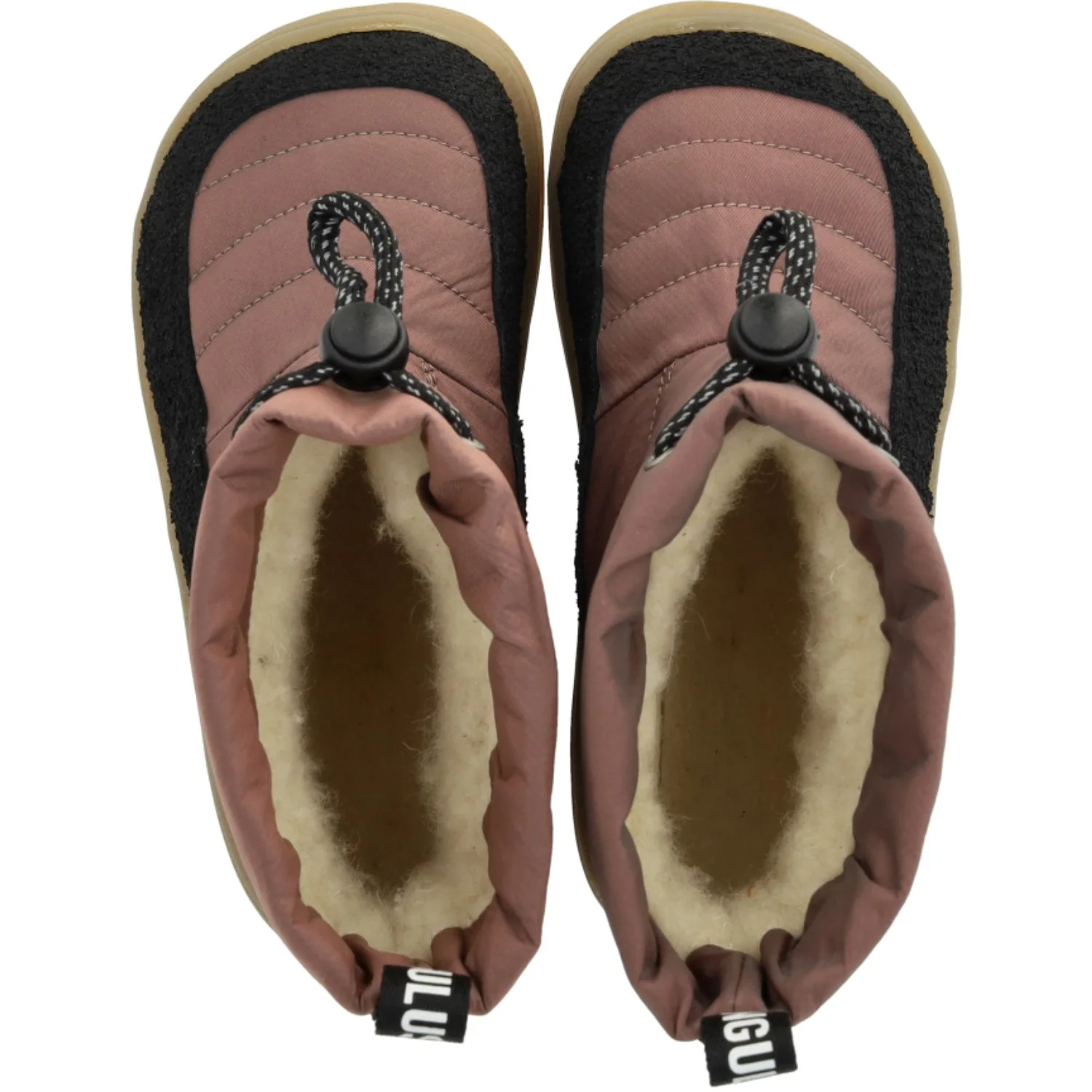 Angulus Black/Dusty Rouge Lightweight and Flexible TEX Winter Boot in Nylon - Image 4