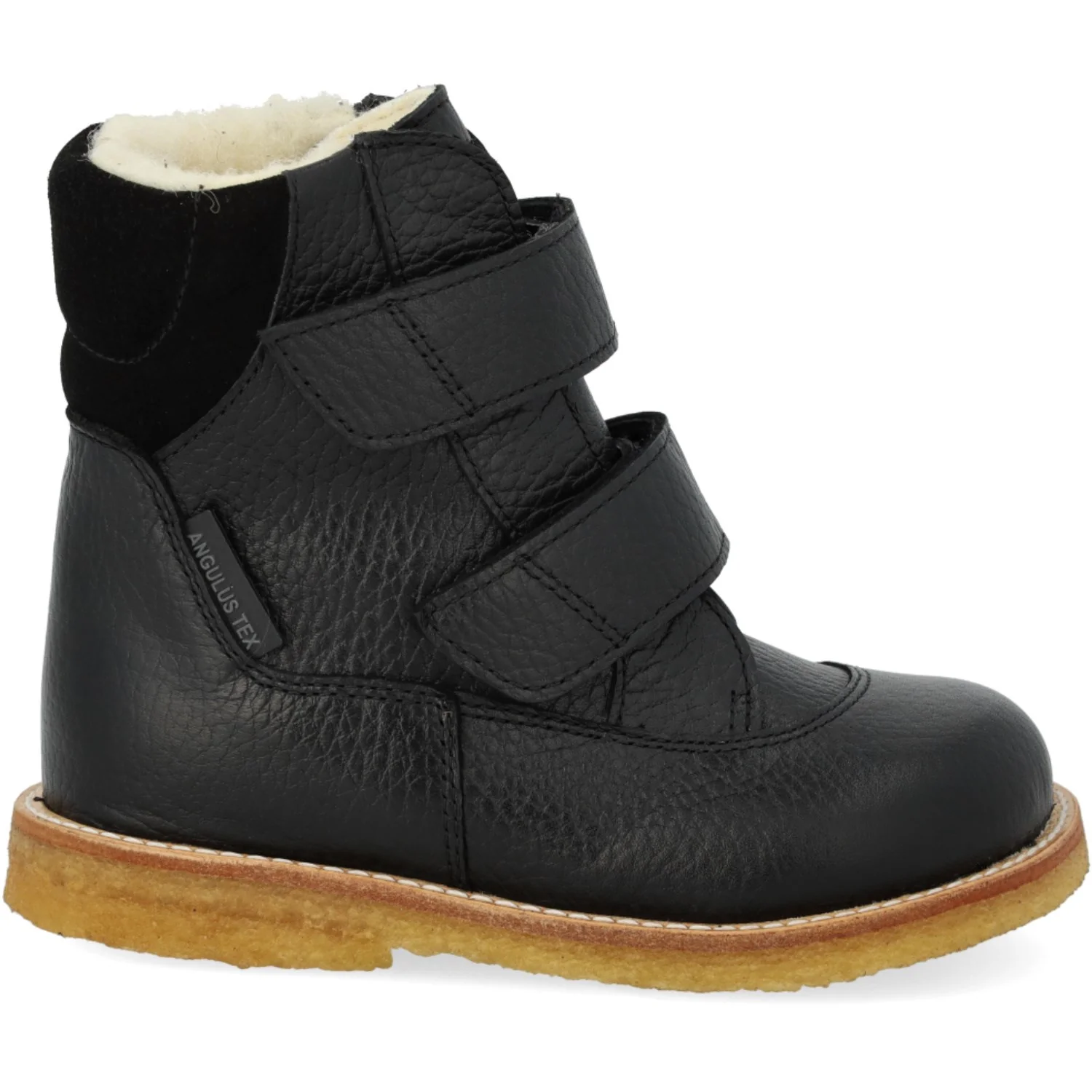 Angulus Black TEX Boot with Velcro Closure - Image 5