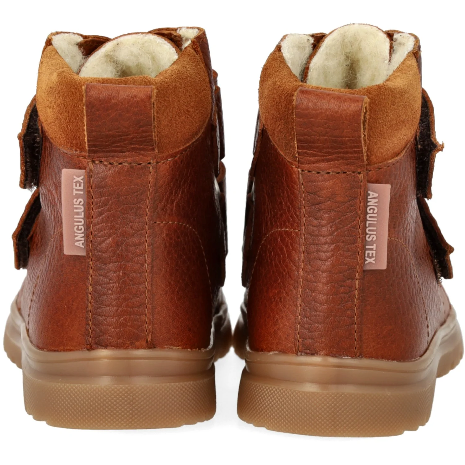 Angulus Cognac/Cognac Beginner TEX Boot with Soft Merino Wool Lining - Image 5