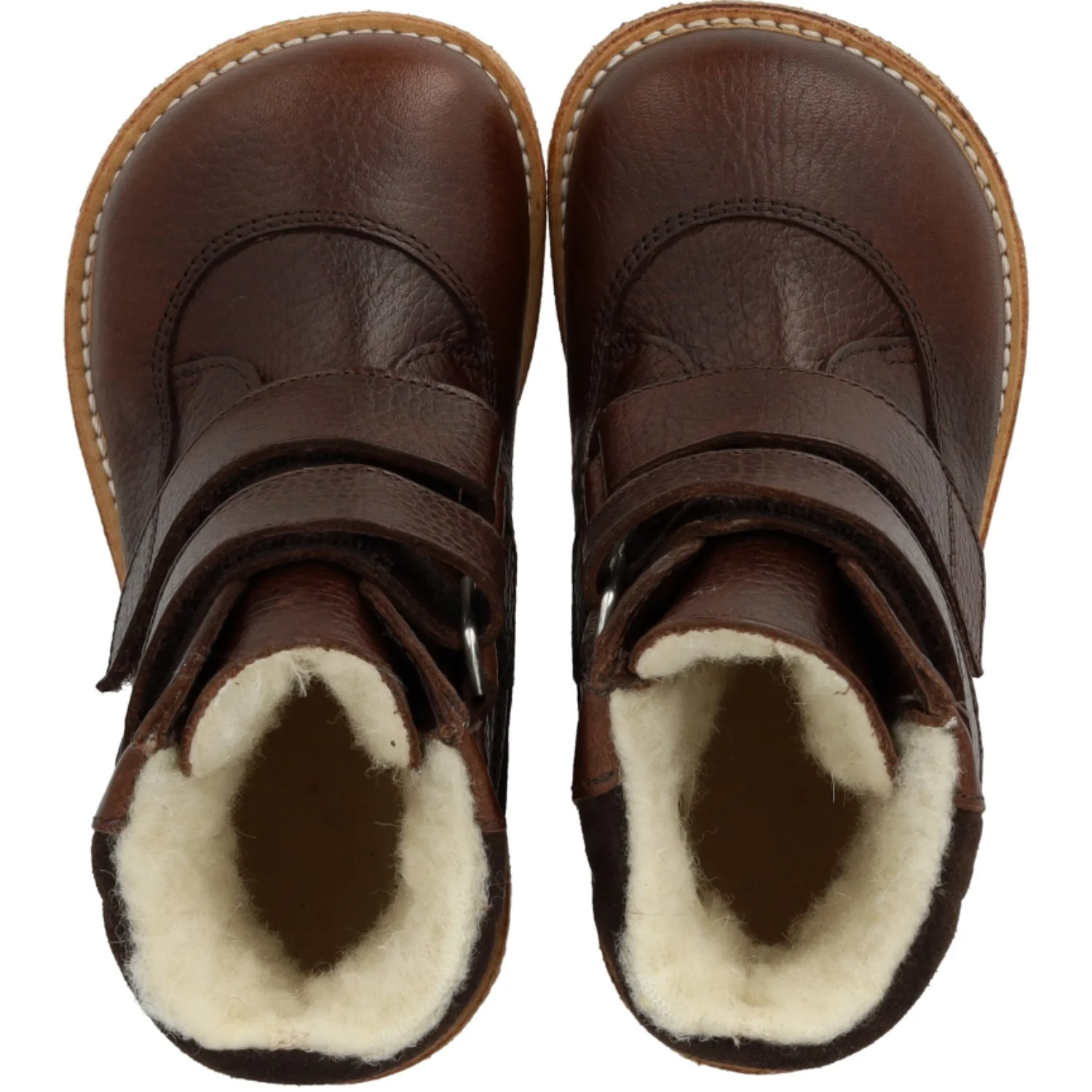 Angulus Dark Brown/Dark Brown TEX Boot with Velcro Closure - Image 3