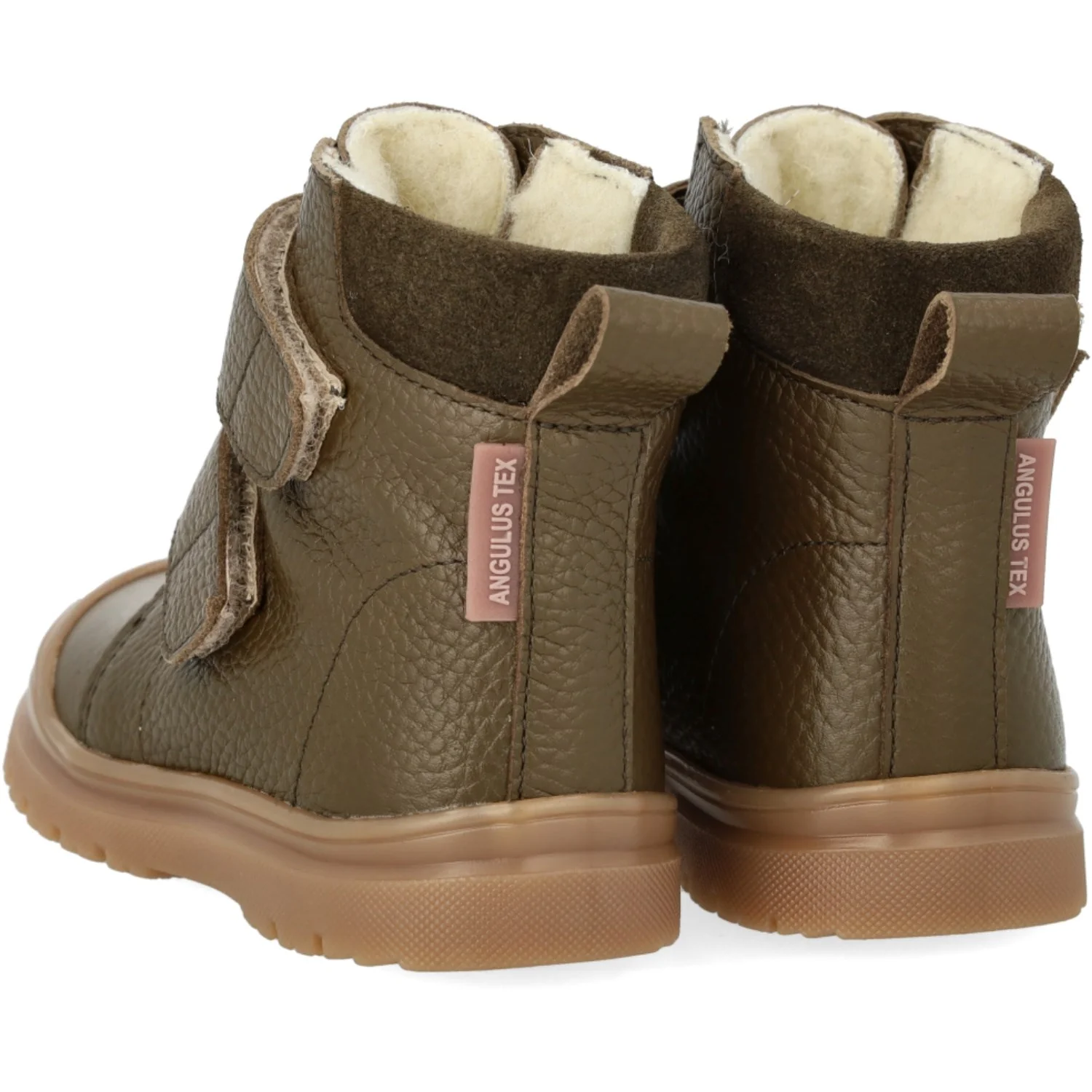 Angulus Dark Olive/Forrest Beginner TEX Boot with Soft Merino Wool Lining - Image 6