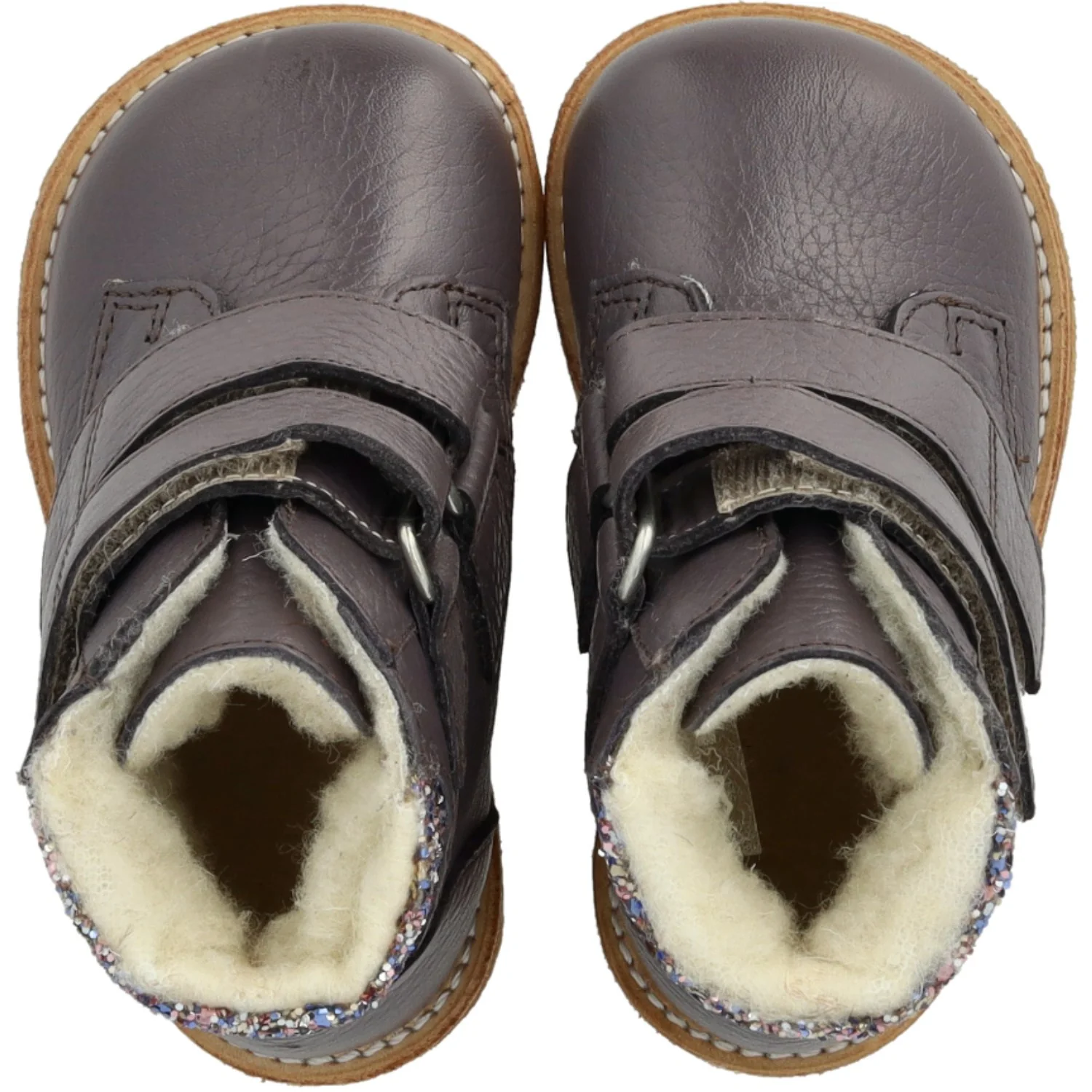 Angulus Lavender/Pastel Multi Glitter TEX Boot with Glitter and Velcro Closure - Image 3