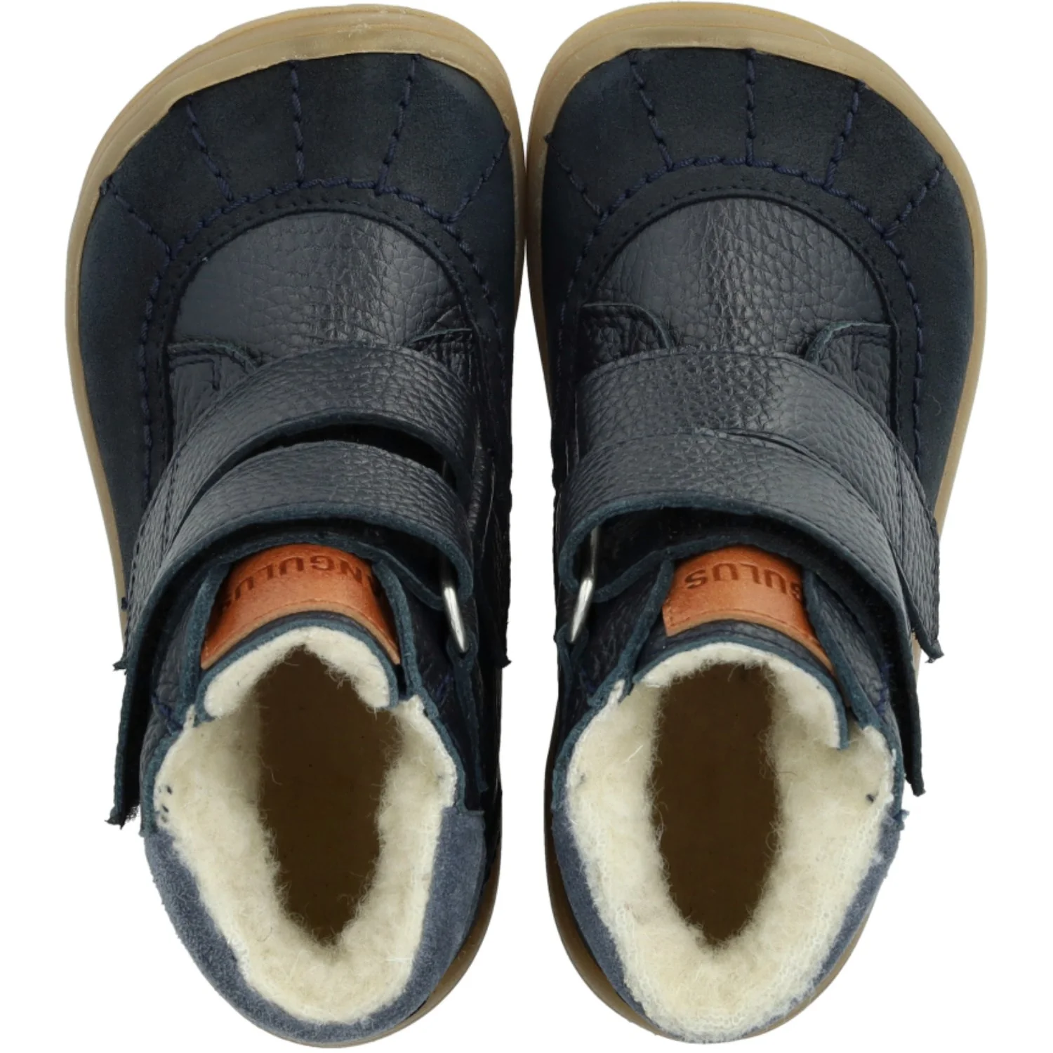 Angulus Navy/Tan/Blue Fog Velcro TEX Boot with Extra Durable Details - Image 4