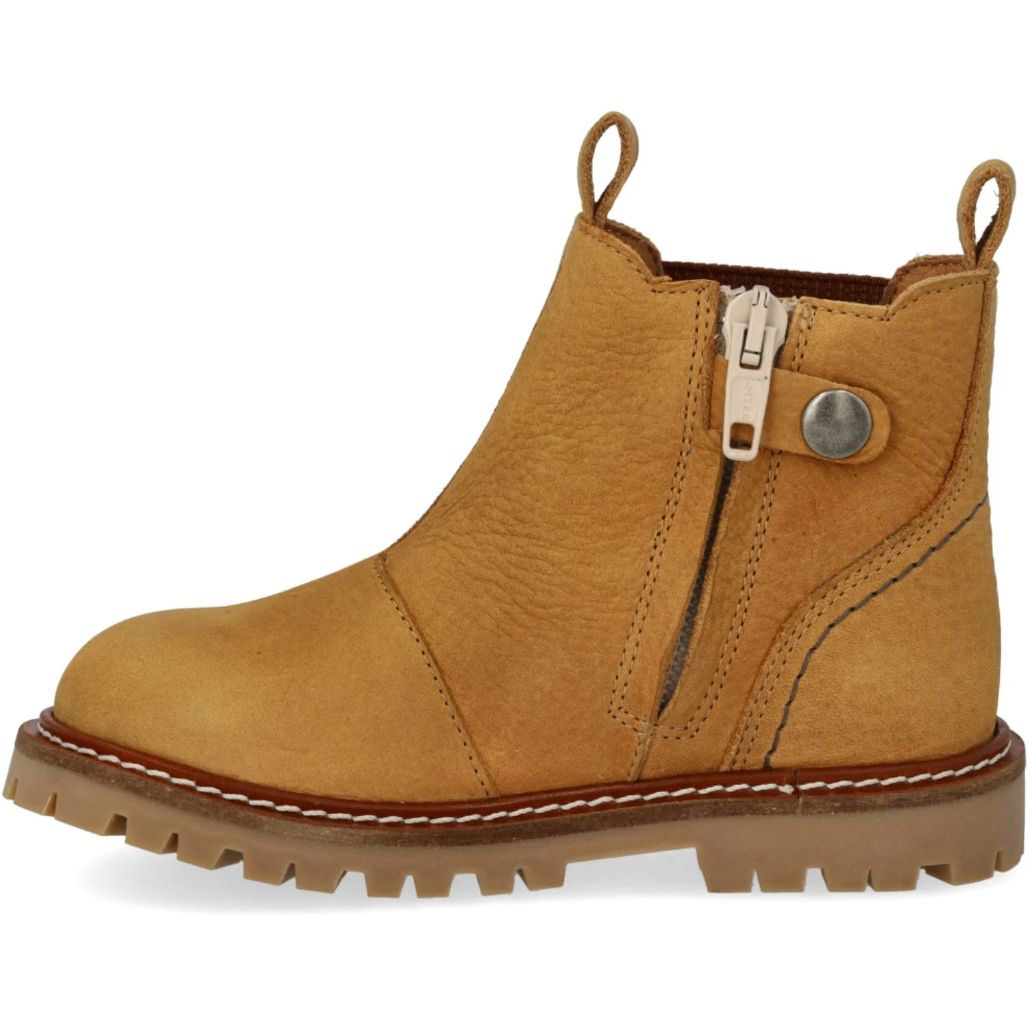Angulus Ocher/Cognac Chunky Chelsea Boot - Image 5