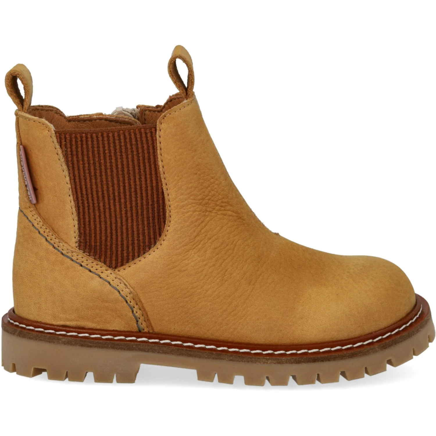 Angulus Ocher/Cognac Chunky Chelsea Boot - Image 6