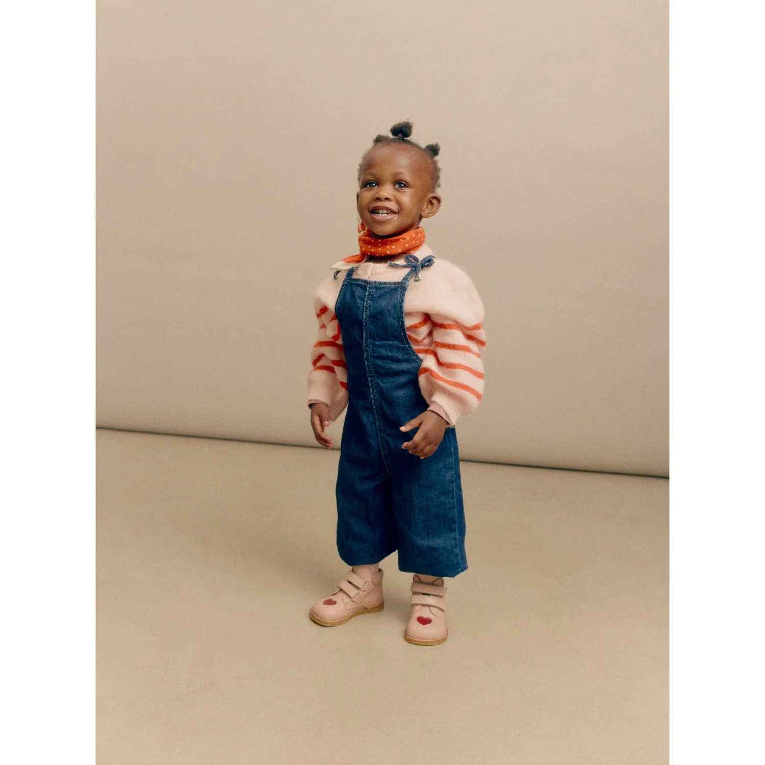 Angulus Rosebud/Berry Beginner shoes Med Udstanset Kontrasthjerte - Image 3