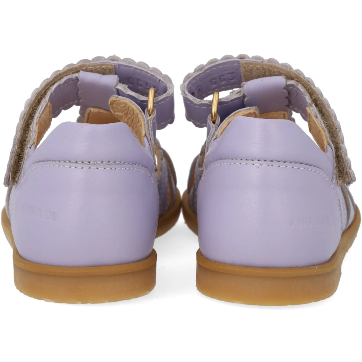 Angulus Amethyst Sandal Med Lukket Tå Og Sommerfugl - Image 3