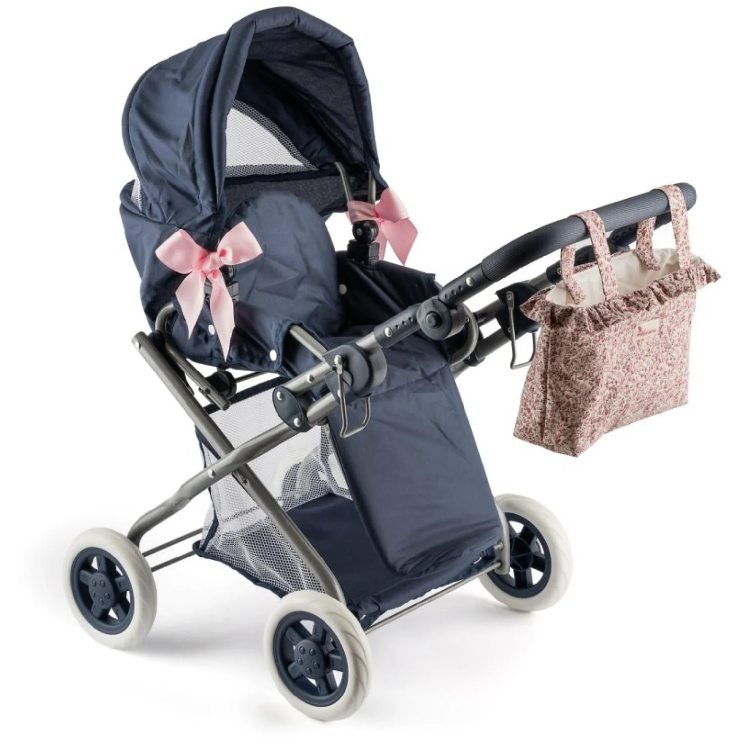 Así Martina Kollektion - Barnevogn, Lift Og Pram I Ét, Til Dukker 40–46 Cm - Image 3