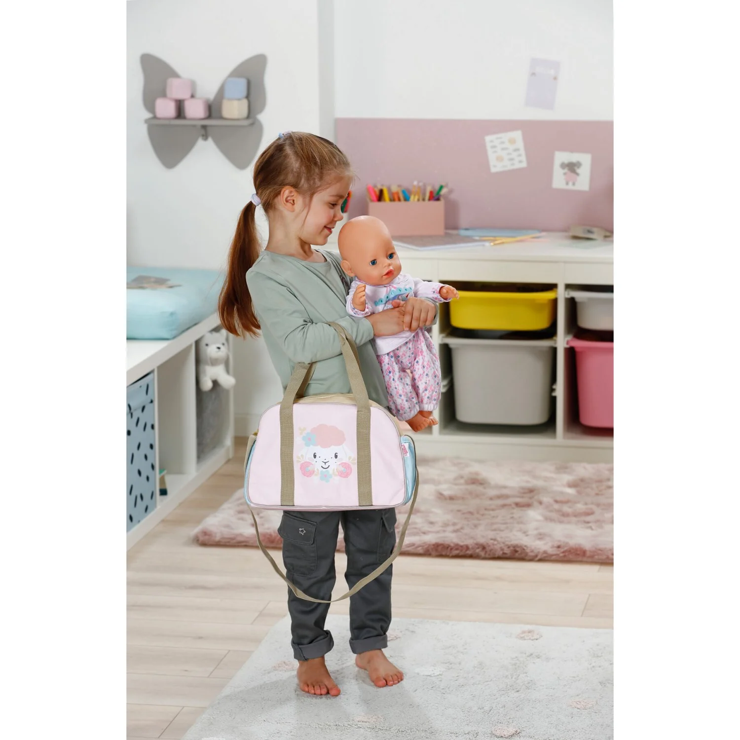 BABY Born Changing Bag Flower - Image 2