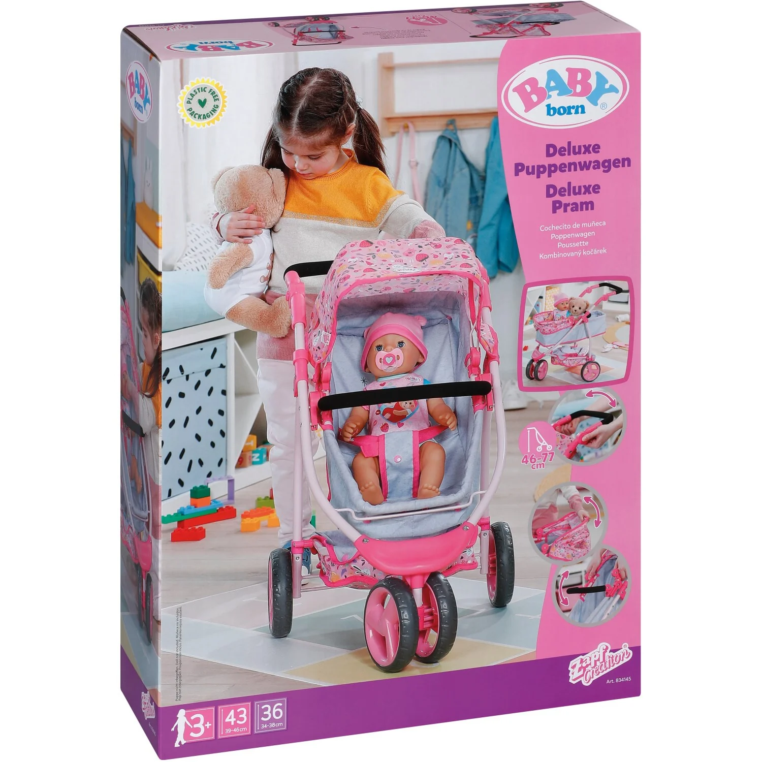 BABY Born Deluxe Pram - Image 5