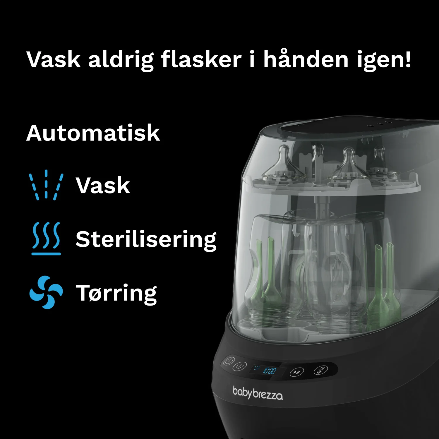Baby Brezza Black Bottle Washer Pro - Image 2