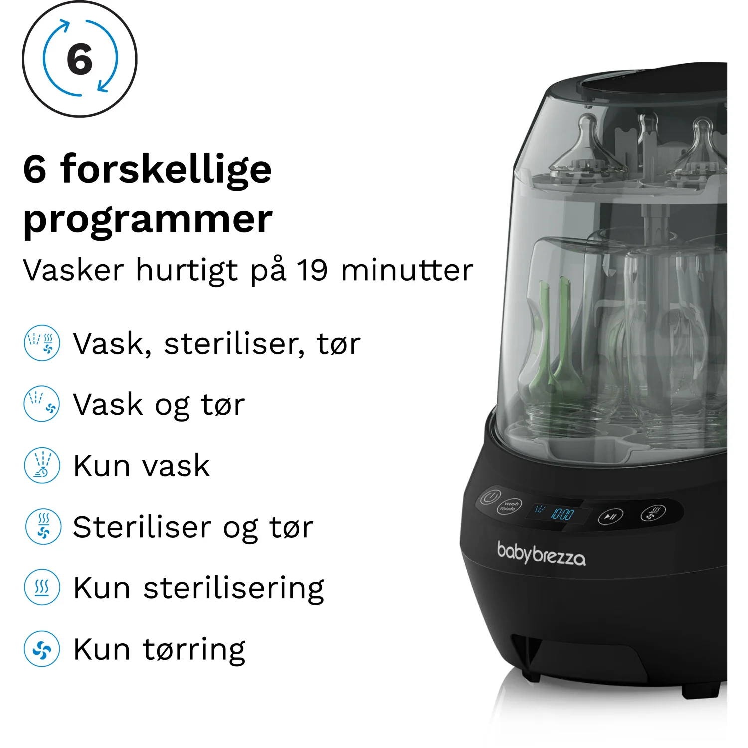 Baby Brezza Black Bottle Washer Pro - Image 6