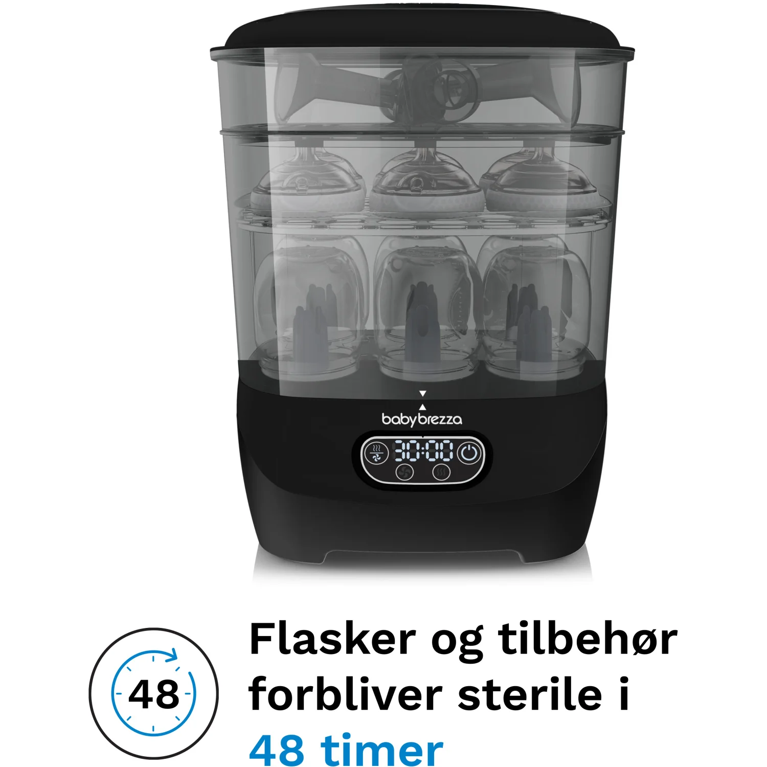 Baby Brezza Black Sterilizer Dryer Advanced - Image 6
